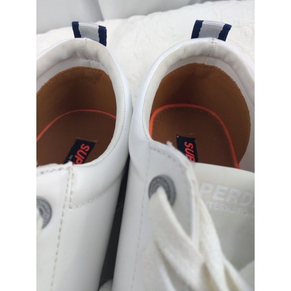 Superdry Men's Truman White Sneakers Lace Up Size US 10 UK 9 PREOWNED - Picture 16 of 16